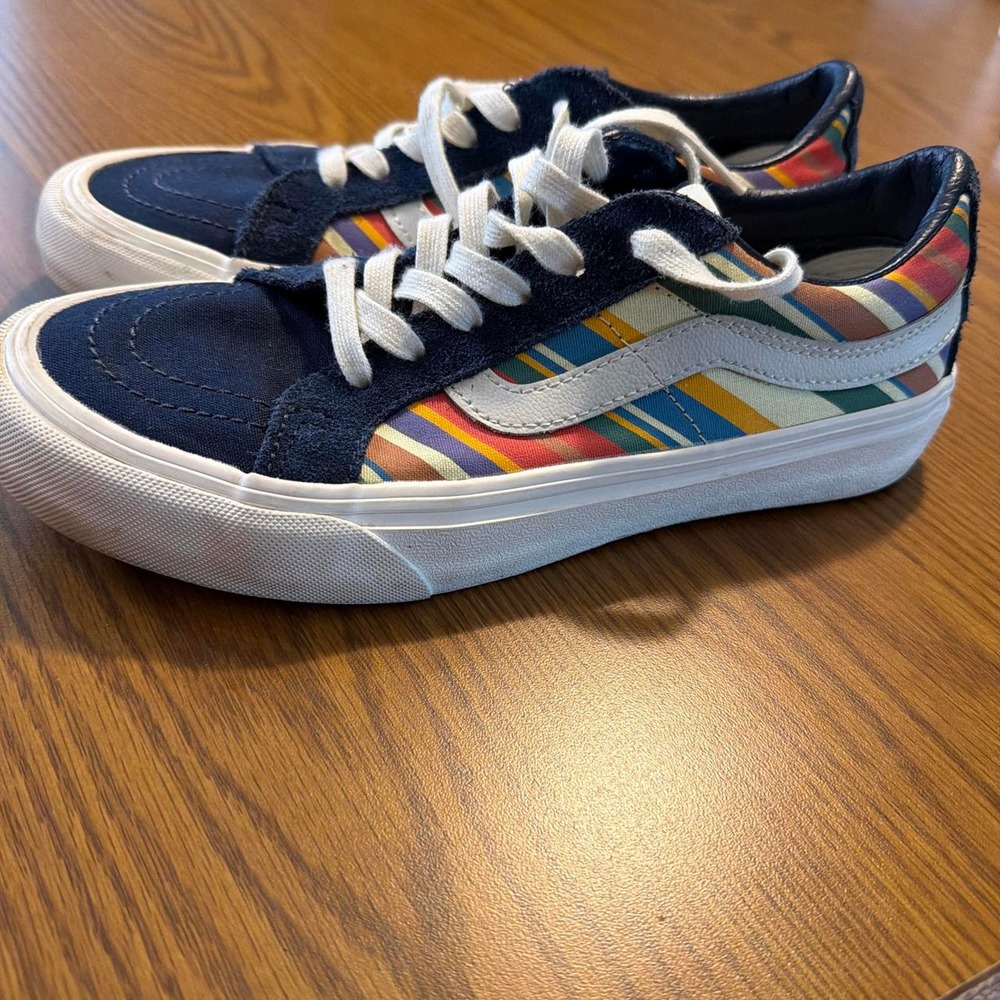 Vans Sk8-Low Reissue "Retro Stripes / Dress Blues"